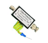 Pararrayos de luz de fácil instalación para transmisión de video coaxiales de cámara 1080p y carcasa de metal resistente a la intemperie transmisión de video