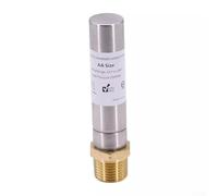 Pararrayos de martillo de agua de 1/2 pulgada NPT de acero inoxidable para lavadora Amortiguador de choque antirruido para lavandería Válvula de suministro de agua Sistema de fontanería