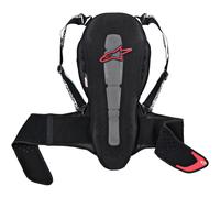 Protector Espalda Alpinestars Nucleon KR-2 Negro y rojo M