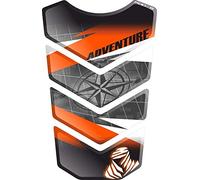 PARASERBATOIO ADESIVO, TANKPAD, TANKSCHUTZ, PROTECCION DE LOS TANQUES, RESINATO EFFETTO 3D compatibile con KT.M 1050 1090 1190 1290 Adventure AdventureR R Adventure-R v4