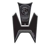 Paraserbatoio.it Adhesivos resinados efecto 3D para moto compatibles con BMW R 1200 GS del 2016 al 2019 - Negro - Protector de depósito