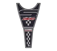 Paraserbatoio.it Protector adhesivo efecto 3D para moto compatible con BMW K1300S 2009 10 11 12 13 14 15 negro