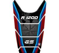 Paraserbatoio.it Protector adhesivo efecto 3D para moto compatible con BMW R1200 GS 2008-2012, R 1200 (Black-Red-Blue)