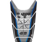 Paraserbatoio.it Protector adhesivo efecto 3D para moto compatible con BMW R1200 GS 2008-2012, R 1200 (azul)