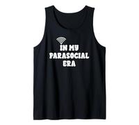 Parasocial Era 2026 Gen Alpha Funny Gen Z Parasocialite WiFi Camiseta sin Mangas