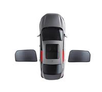 Parasol Accesorios Coche Parasol Interior Visera Ventana con Aislamiento Térmico Magnético para VW ID4 2021 2022 2023 2024 2025 Sombrilla(2pcs Rear Window)