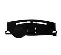 Parasol antideslizante para salpicadero de coche, apto para JAC S2 2015-2018, con volante a la izquierda y volante a la derecha, de piel de ante, antigrietas.(Black edging LHD)