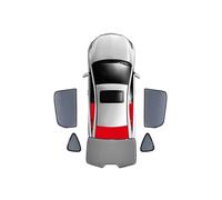 Parasol Automóvil Parasol magnético para Parabrisas Coche, Cortina, Visera para Nissan For Quest para Elgrand E52 2012-2023 Protector Solar(Rear 5pcs)