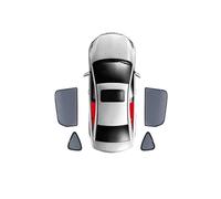 Parasol Automóvil Parasol magnético para Parabrisas Delantero, Cortina, Ventana Trasera para bebé, para VW para Tiguan 5 Asientos 2016-2021 Protector Solar(Rear Triangular)