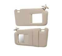Parasol Beige con Cubierta De Espejo para Toyota para Venza 2009 2010 2011 2012 2013 2014 2015 2016 74320-0T021-A1 74310-0T022-B1 CFCKHPTHAZ