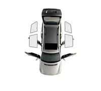 Parasol Cobertura Coche para Volvo para XC90 2016-2023 5 7 Asientos Protector Solar A Prueba Sol Cubierta Ventana Parasoles Delanteros Y Traseros Protector Solar Lateral Coche(Rear Windows)