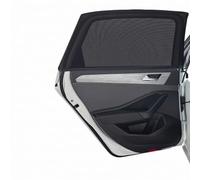 Parasol Coche, 2 Redes Elásticas para Ventanillas Laterales Traseras