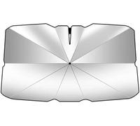 Parasol Coche Apto para Volkswagen Polo 2019-2020 2021, Parasol Plegable Parabrisas Delantero, Anti-Ultravioleta Protección Solar