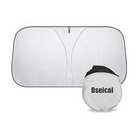 Parasol Coche Delantero 142x80cm,Protección Solar UV para Automóvil Y Protección contra El Calor Solar,Cubierta Universal para Parabrisas De Automóvil, Accesorios para Automóvil En Verano,Plegable