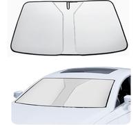 Parasol Coche Delantero para Civic IX Sedan 2012 2013 2014, Parasol Coche Accesorios para Auto,Black
