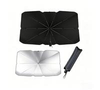 Parasol Coche Delantero para Ford USA Mustang Mach-e SUV(2020-),Protección Solar Integral y Aislamiento térmico, El Almacenamiento Plegable, Mejora la Comodidad Interior
