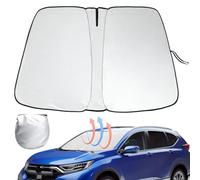 Parasol Coche Delantero para Honda Civic VIII/8 Hatchback 5D | 2006-2011, Sol Sombra Protector Solar Cubierta de Parabrisas Plegable Sombrilla Resistir a Los Rayos UV