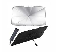 Parasol Coche Delantero para Jaguar XF Saloon(2013-2015),Ofrece eficaz protección Solar y Aislamiento térmico. Práctico, Compacto y portátil para un cómodo Interior de Coche