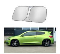 Parasol Coche Delantero para Volkswagen Scirocco,Plegable Reflectante Protector Solar Interior Cubierta Parabrisas Automóvil Protección UV Accesorios para Coche En Verano