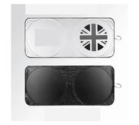 Parasol Coche Delantero Parasol Para Parabrisas De Coche MINI Para Cooper Para R56, Cubierta Protección UV Logotipo Bandera Reino Unido Emblema Accesorios Para Auto Parasol Luna Coche(Gray UK 150x70cm