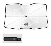 Parasol Coche Delantero Plegable, para Volvo V40/V60/V90 Sombrilla Paraguas con Anti Rayos UV Parasol Plegable para Parabrisas,V40