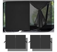 Parasol Coche Infantil,2 Piezas Parasol Coche Bebé con Protección UV,Cortinas Coche Lateral Magnético,Visera de la Ventana Lateral del Coche,para Bebe Niños Adulto