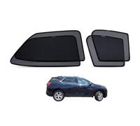 Parasol Coche Infantil Lateral para Equinox 2017-2022 Parasol Cortina Magnética Protección UV para Bebé y Mascotas,Plegable(Front+Rear 4pcs)