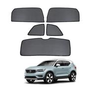Parasol Coche Infantil Lateral Protector Solar para Volvo XC40 XC 40 2018-2022 Parasol Ventana con Imanes Protección UV Accesorios Negro Parasol Protección para Bebé Mascotas,5pcs