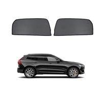 Parasol Coche Infantil Lateral Protector Solar para Volvo XC60 2ND 2017-2023 Parasol Ventana con Imanes Protección UV Accesorios Negro Parasol Protección para Bebé Mascotas,2pcs- Rear Door