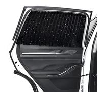 Parasol Coche Infantil Lateral - ZATOOTO Parasol Coche Lateral Magnéticas para Ventanas de Automóviles para Bloquear Los Rayos UV y para la Privacidad, Engrosadas Mejoradas(2 Piezas)