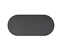 Parasol Coche Juego para Audi R8 2007-2014, Protección UV Antideslumbrante Pantalla de Malla de Nylon para Ventanas Laterales y Traseras,1PC Rear Windshield