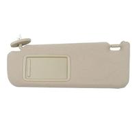 Parasol Coche Lado Izquierdo Derecho Lado del Conductor Lado Pasajero para Camry 012 2013 2014 2015 2016 2017 Extensor de Visera Solar(Beige Left)