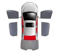 Parasol Coche Lateral para Alfa Romeo 159 Sedan, Parasol Coche Magnético Lunas Delanteras Luna Trasera Privacidad UV Solar Visera Accesorios,5pcs-whol