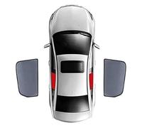 Parasol Coche Lateral para Ford Focus hatchback 2019-2024, Parasol Coche Magnético Lunas Delanteras Luna Trasera Privacidad UV Solar Visera Accesorios,2pcs-Rear-Doors