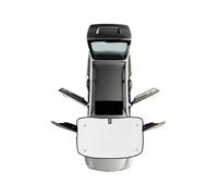 Parasol Coche Lateral Ventana Lateral Para Ford Para Tránsito Para Furgoneta Personalizada 2012-2021 Cobertura Coche Parasol Cortina Almohadillas Ventana Cubiertas(Silver 1PC)