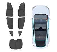 Parasol Coche Lateral Ventana Para Tesla para Model Y 3 2020 - 2023, parasol para ventanas laterales, parabrisas trasero, parasoles, cubiertas reflectantes, rayos UV a prueba de sol ( Color : Y 7PCS )