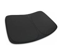 Parasol Coche Luna Delantera para Ford Galaxy 2006-2023, Bloquea Rayos UV y Calor, Protector Solar Plegable con Abertura para Retrovisor, Protección Interior,Black