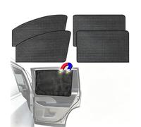 Parasol Coche Magnetico para Ford Mondeo MK5 2014-2022, Parasol Ventana Coche de Rejilla Transpirable, Protector Solar Ventanas Laterales Accesorios,A