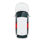 Parasol Coche para A4 B8 Sedan 2008-2016 Cubierta Completa Ventana Coche Parasol Cortina Ciega Privacidad Parabrisas Delantero Parabrisas Parasoles(2PCS Rear)