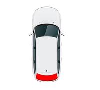 Parasol Coche para A4 para Avant B9 2015-2023 Coche Magnético Parasol Ventana Cortina Malla Parabrisas Delantero Parabrisas Parasoles(Back Window)