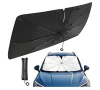 Parasol Coche para BMW X6 M-Power E71 2009-2014 (SUV), Protección UV, Aislamiento Térmico, Diseño con Cordón, No Raya la Pantalla, Apertura y Cierre con Un Botón