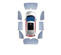 Parasol Coche Para Citroen C5 Para Aircross 2018-2022 Protección UV Cortina Parasol Visera Parabrisas Delantero Protector Parasol Coche Parasol Ventana Coche(Whole Car 1set)