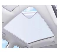 Parasol Coche para Citroen para AMI 2020-2023 2024 - Claraboya con Aislamiento Térmico Y Adsorción Electrostática para Techo Solar Protector Solar Coche(Beige 1pcs)