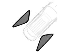 Parasol Coche para CRV CR-V 5 Asientos 2017-2022 Parasol Ventana Lateral Trasera Parasol Coche Cortina Malla Parabrisas Delantero Magnético Protector Solar Lateral para Coche(Triangular Window)