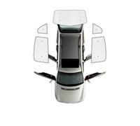 Parasol Coche para GAC para Trumpchi GS8 ES9 II 2021-2024 Cubiertas Coche Parasol Cobertura Completa Viseras Sol Bloques Privacidad Anti-UV Parasol Luna de Coche(Rear Sunshades)
