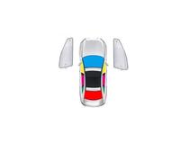 Parasol Coche para Geely para Boyue L para Starray para Atlas FX11 22-25 Cubierta Parasol para Parabrisas Visera Sol Cortina Ventana Parasol(Front Windows)