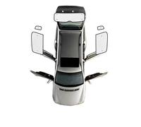 Parasol Coche para Jeep para Renegade 2014-2023 Parasol para Parabrisas De Coche Aislamiento Interno Accesorios Coche Sun Shade(Rear Sunshades)