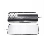 Parasol Coche para Jeep para Wrangler TJ JK JL 1997-2024 para Gladiator JT. Parasol Aislante para Parabrisas Delantero De Coche Protector Solar Coche(B3)