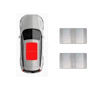 Parasol Coche para Leapmotor T03 2022~2025 Corredizo Adecuado para Enfriamiento Físico Techo Panorámico Automóvil 1X Parasol Ventana con Protección Térmica Anti-UV(Silver)