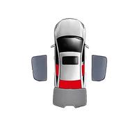 Parasol Coche para Lexus para GX 460 para GX460 2010-2022 Parasol Magnético Coche Parabrisas Delantero Cortina Trasera Ventana Lateral Parasol Parabrisas Coche(3PCS Rear)